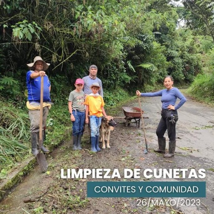 Convite de limpieza de cunetas